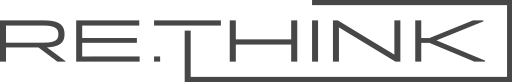 Graues Re.Think Consulting Logo als Link zur Hauptseite